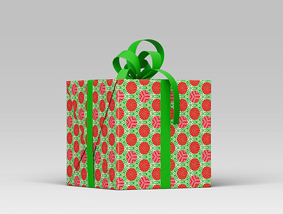 X'Mas Pattern for Gift Wrap christmas gift gift wrap holidays packaging pattern seamless xmas