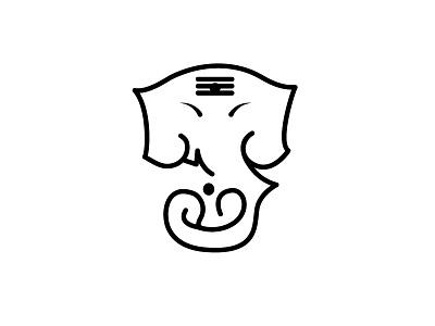 Ganesh Tamil Word Om ganesh icon indian god lettering line om tamil