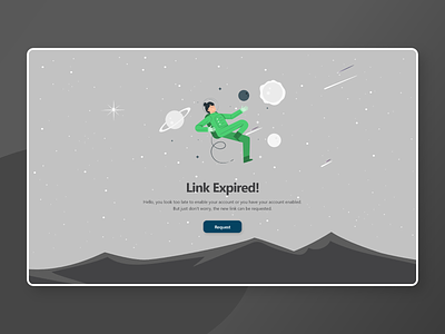 Link Expired Landing Page