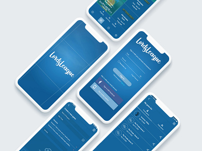 LordsLeague game design mobile app design ui ux