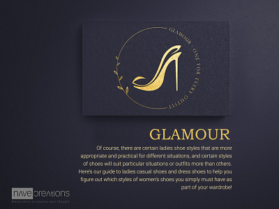 Concept Logo Design - Glamour branding illustration logo