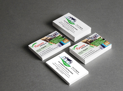 Visiting Card Design - Ranora Hotels design graphic design illustration logo ui ux