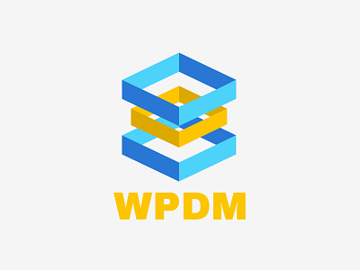 WPDM branding design graphic design icon logo vector