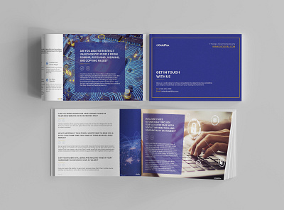 Company Brochure branding brochure design icon illustration layout logo magazine typography ui ux vector