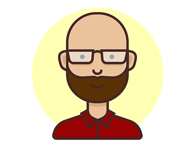 Flat Profile Avatar