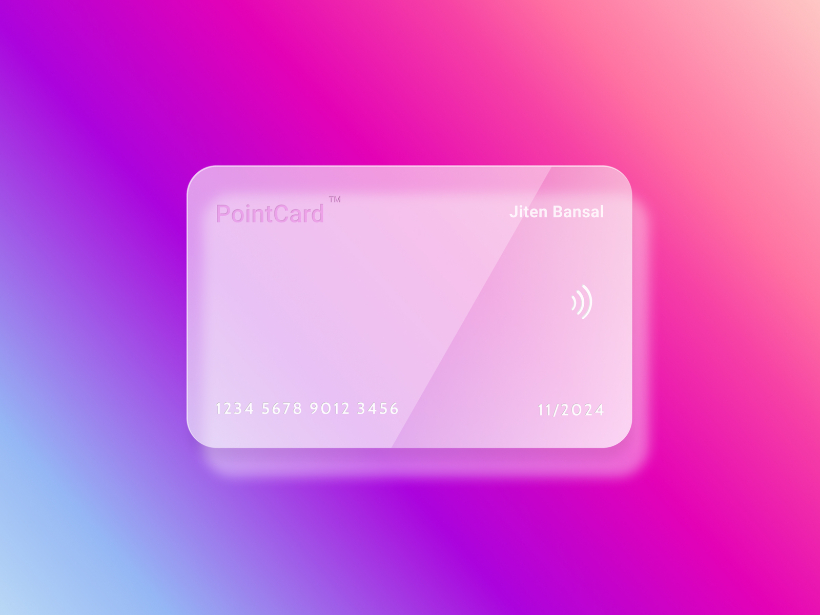 Credit card design by Bansal on Dribbble
