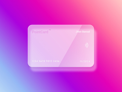 Credit card design branding design illustration ui vector
