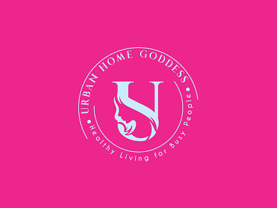 Creative logo, Urban home goddess branding flat icon logo logo design vector