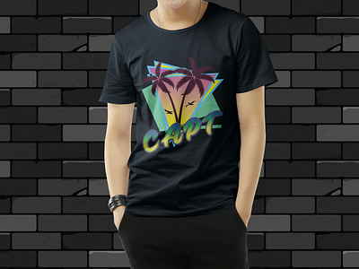 CAPT Coolaid   palmtreez t shirt design