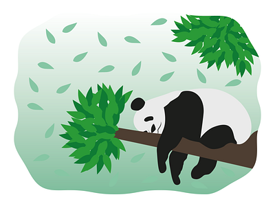 Sleeping Panda