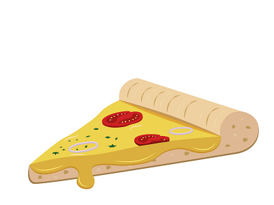Pizza Slice 2 By Mandy On Dribbble