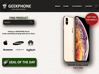 Phone Store web phonestore uiux website