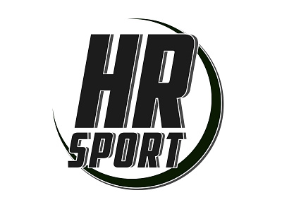 HR Sport design logo
