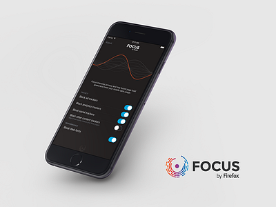 Focus by Firefox design firefox mobile mobile design ui ux