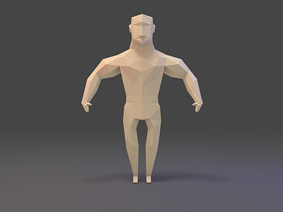 Character Study III 3d blender character gamedev modelling