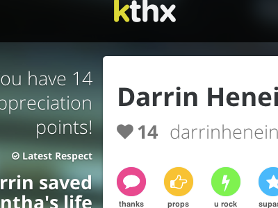 kthx Web App app rails web