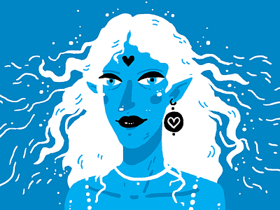 Blue elf