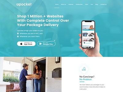 Upocket App Template12