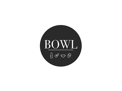 Logo for a restaurant serving Acai bowls