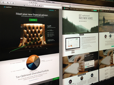 Wealthfront Home Page Comps