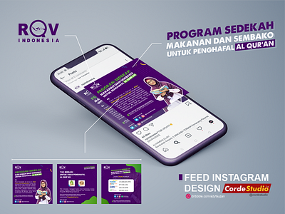 Feed Instagram - RQV Indonesia desain design feeds instagram post religion