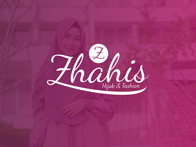 Zhahis Hijab & Fashion Logo branding desain design feeds lettering logo religion typography vector