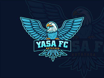 Yasa Footbal Club Logo design football logo vector