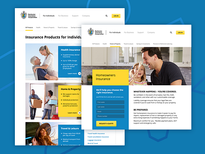 Insurance Website