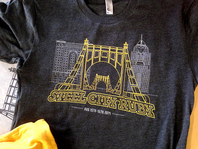 Steel City 2014 conference ruby ruby on rails shirt t shirt