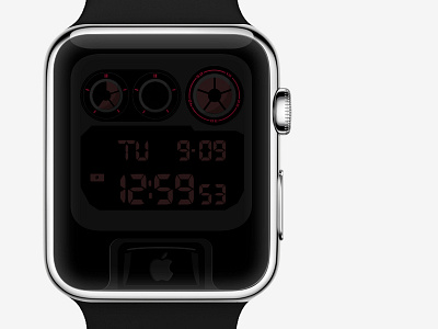 Casio Apple Watch Face By Ricardo Thompson For Littlelines On Dribbble