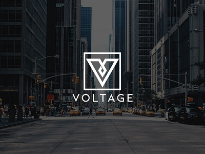 "VOLTAGE" Perfect sample for minimal modern design brand brand design brand identity branding business design flat lettering logo minimal minimalist logo ui unique