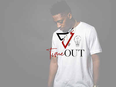 "Time Out" modern minimal logo