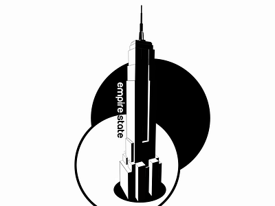 Empire State Building design empire state building illustration