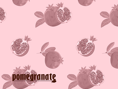 Pomegranate pattern