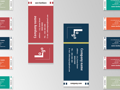 Companycard branding business cards design illustration ブランディング ロゴ