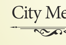 CityMetalCraft Logo logo metal serif type