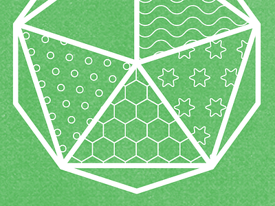 patterns d20 geometry green patterns texture