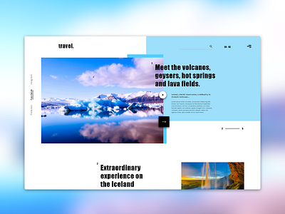 Icekand branding design flat illustration minimal ui ux web website