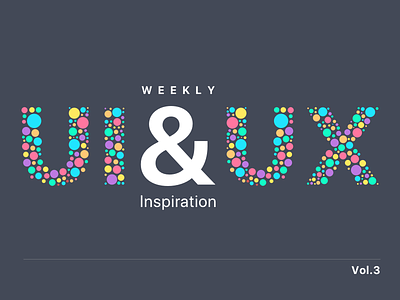 Weekly UI & UX Inspiration vol. 3 article blog inspiration layout minimal simple typography ui ux