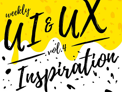 Weekly UI & UX Inspiration vol. 4 article blog inspiration layout typography ui ux