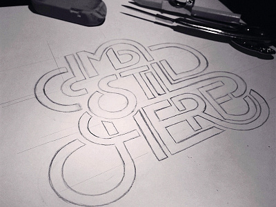 I'm Still Here - Sketch lettering type typography