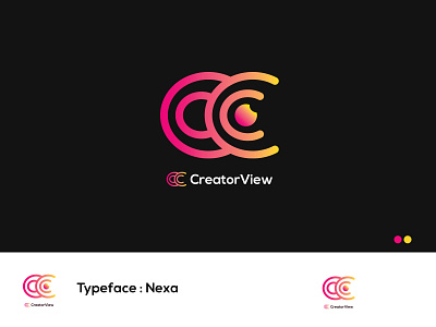 Creator View Logo Design I Eye Symbol app branding branding design design ecommerce eye eyes view icon illustration logo logo design modern design modern logo ux vector