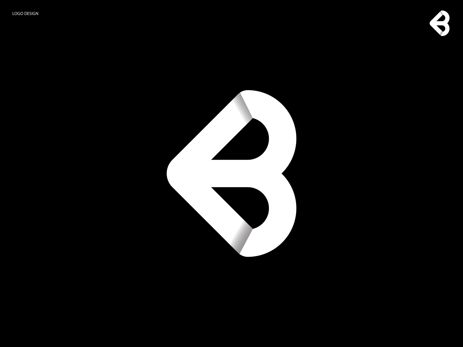 B Logo Mark Design By Abdul Gaffar On Dribbble