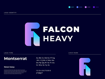 Falcon Heavy Logo Design