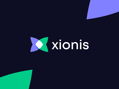 Xionis Logo Concept Flat