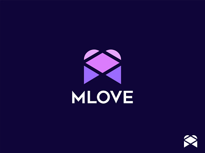 Love Logo Design - MLOVE Logo brand identity branding design fashion icon logo logo design logo mark logo trends 2021 logotype love love logo lovecraft luxury brand minimal mlogo mlove modern modern logo symbol