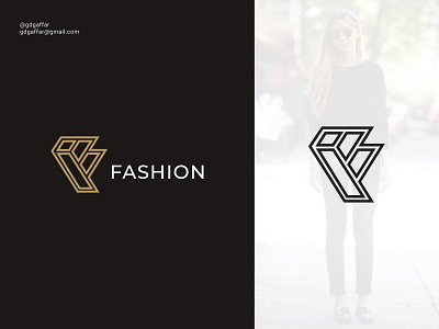 Fashion logo design - F letter logo abstract advertising branding branding design doodle elegance fashionable glamour lady logo logotype modern logo sale sell shop silhouette stylish typography vector youth