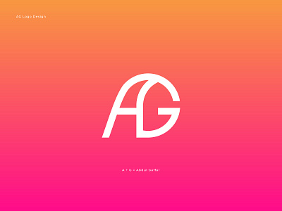 A + G Letter Logo Design - Abdul Gaffar