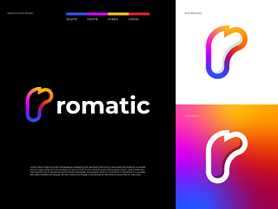 Romatic Logo Design - Modern R Letter Logos