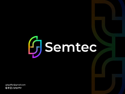 Semtec Logo Design | S Letter Logo Mark